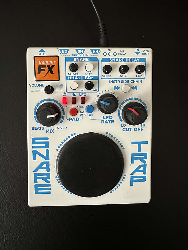 Rainger FX Snare Trap effects pedal Reverb