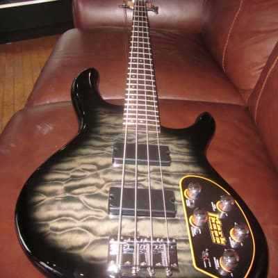 Cort Action DLX Plus 4-String Electric Bass (Faded Grey Burst) image 4