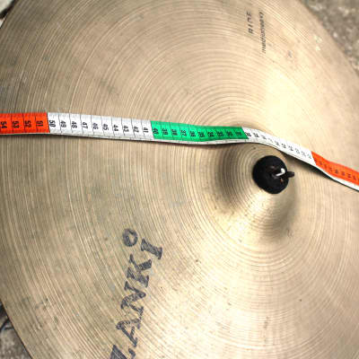 Cymbal Zanki ride medioheavy , années 70 image 2