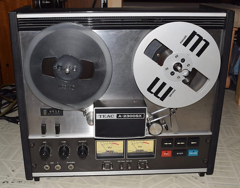 TEAC A-2300 SX Reel to Reel Tape Recording Machine, in 4K/ 60 Fps. 