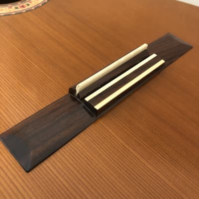 K Yairi CY116 Classical Guitar (2003) 56249 Cedar, Burl mahogany. Handmade in Japan. image 8