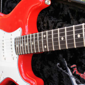 2008 Fender Custom Shop Todd Krause Masterbuilt Mark Knopfler Hot Rod Red 60’s Strat image 6