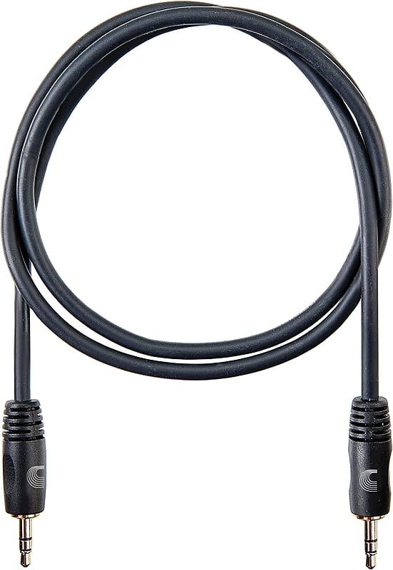 Planet Waves 1/8 Inch to 1/8 Inch Stereo Cable, 3 feet image 1