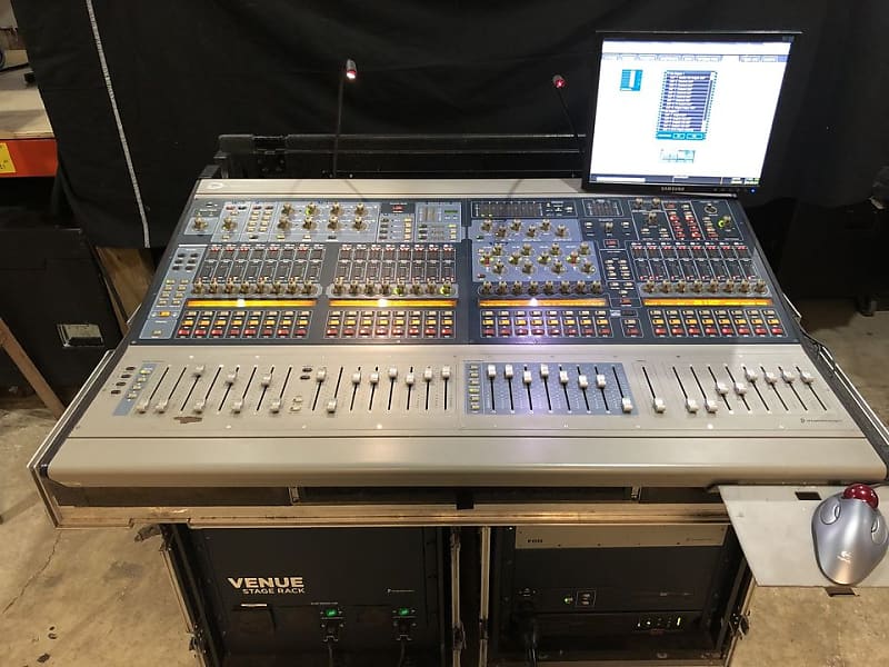 Avid Venue Profile w/Case, FOH Rack, and 48x24 Stage Rack Reverb