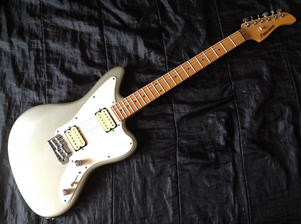 1997 Fernandes Japan Decade Standard Jazzmaster RARE Gray Silver