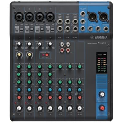 Yamaha MG10 10 Channel Analog Mixer | Reverb