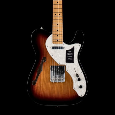 Fender Vintera II '60s Telecaster Thinline - 3-Color Sunburst #39387 image 3