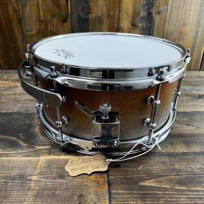 Odyssey 10X5 Maple Snare Drum 2022 - Orange Fade image 2
