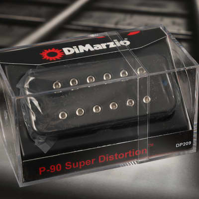 Dimarzio DP209BK P90サイズ スーパーディストーション DiMarzio P90 Super Distortion - Black