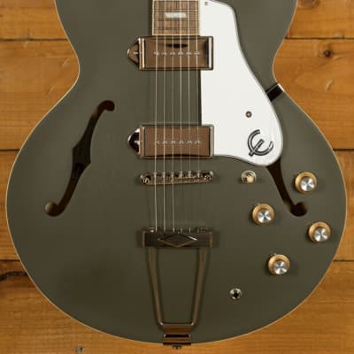 Epiphone Archtop Collection | Casino Worn - Worn Olive Drab image 1