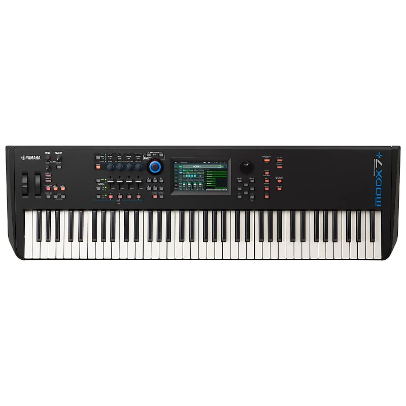 Yamaha MODX7+ 76-Key Semi-Weighted Synth-Action Synthesizer Keyboard image 1