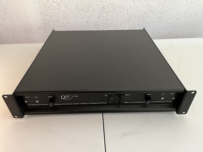 QSC MX1500 Dual Mono (Stereo+) Power Amplifier