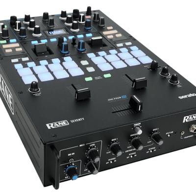 RANE SEVENTY 2-Channel 16 Pad Serato DJ Battle Mixer+Audio Technica Headphones image 2