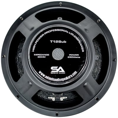 SEISMIC AUDIO - 12 Inch Steel Frame Subwoofer Driver 300 Watts RMS 8 Ohms PA DJ image 2