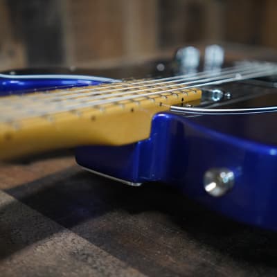 Fender Custom Subsonic Baritone Telecaster Midnight Blue Bari Tele 27" Scale Maple Neck SS imagen 10