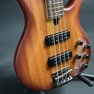 Yamaha TRBX504BRB 4-String Electric Bass Guitar Brick Burst image 3