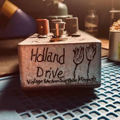 Wakefield Circuits Holland Drive-Tube Amp Tremolo & OD 2022 - Hand painted image 2