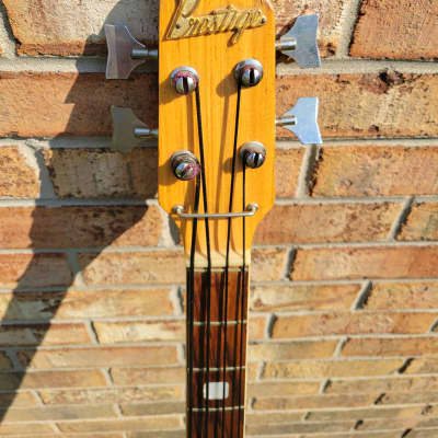 1960's Japan Made Prestige Violin Shaped Bass Guitar Great