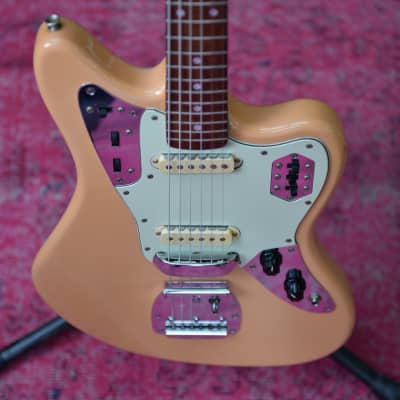 Beautiful good limited Fender Japan Jaguar Pink Paisley