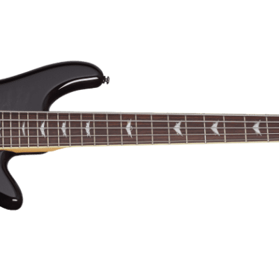 Schecter Stiletto Extreme-5 Electric Bass See-Thru Black image 2