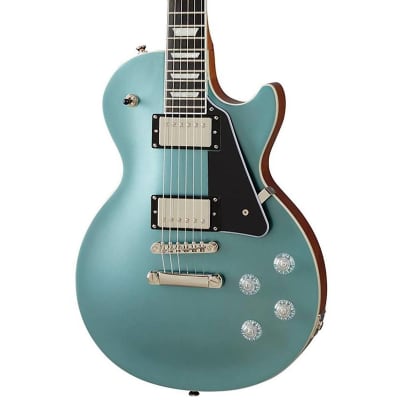 Epiphone Les Paul Modern Electric Guitar (Faded Pedlham Blue) for sale