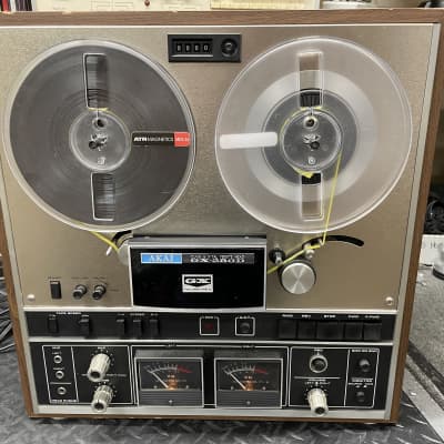 Akai GX-220D auto reverse 7 reel to reel tape deck. SERVICED!