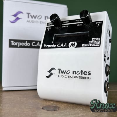 Two Notes Torpedo C.A.B. M Speaker Simulator / Amp DI | Reverb