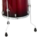 Pearl DMP1414FC261 Decade Maple 14" x 14" Floor Tom, Gloss Deep Red Burst