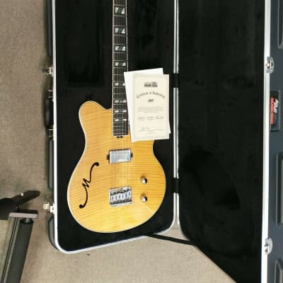 Ernie Ball Music Man BFR Axis Super Sport Semi Hollow W Case 1 of 30 Made image 2