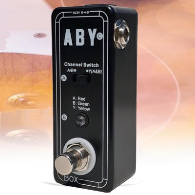 Hot Box ABY-330 Micro A-B-Y channel switch pedal image 3