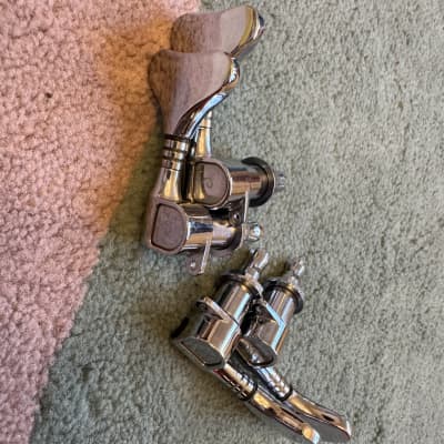 Schaller Bass tuners 2+2 Made in W.Germany 70s-80s - Chrome image 6