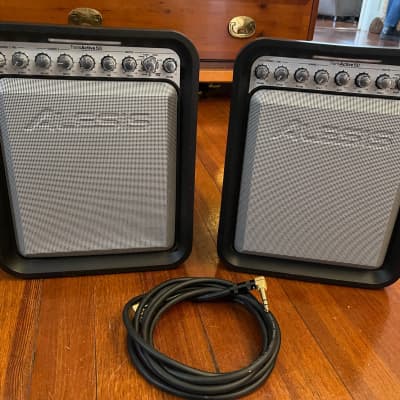 Pair of Alesis Transactive 50 Portable PA / Monitors | Reverb