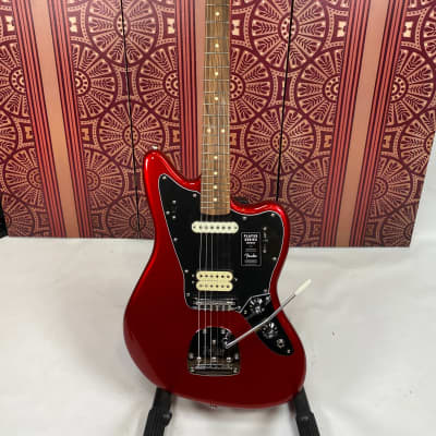 Fender Player Jaguar Solidbody Electric Guitar - Candy Apple Red image 2