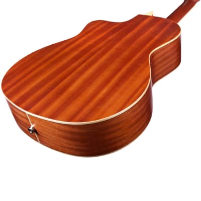 Cordoba C4-CE, Nylon String Acoustic-Electric Guitar – Edgeburst, Guitar Stand, Snark SN5X, ErnieBall P04037 Strap Bundle image 3