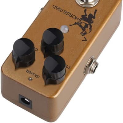 NUX Horseman Overdrive Guitar Effect Pedal with Gold and Silver modes image 4