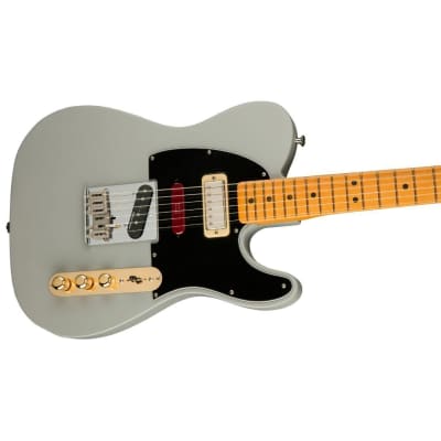 Fender Brent Mason Telecaster 6-String Electric Guitar with Ash Body and Maple Fingerboard (Primer Gray) image 4