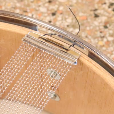Prestige 5.5x14" Snare Drum White Pearl Vintage 1970's MIJ image 14