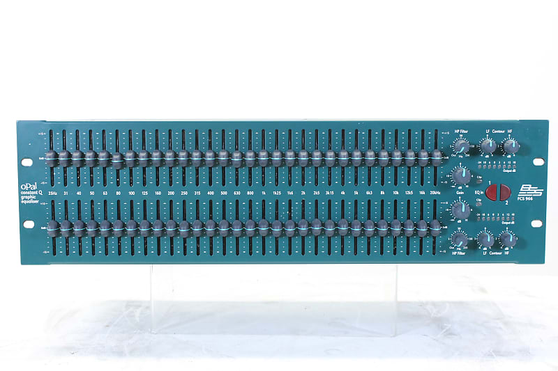 BSS FCS966 Opal Constant Q Graphic Equalizer (No. 14) Reverb