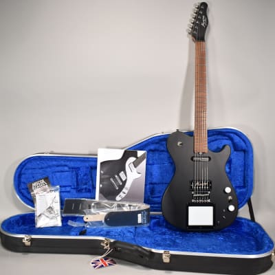 NEW Manson MA2 Evo S Electric Guitar Matte Black Sustaniac XY MIDI Screen w/OHSC image 1