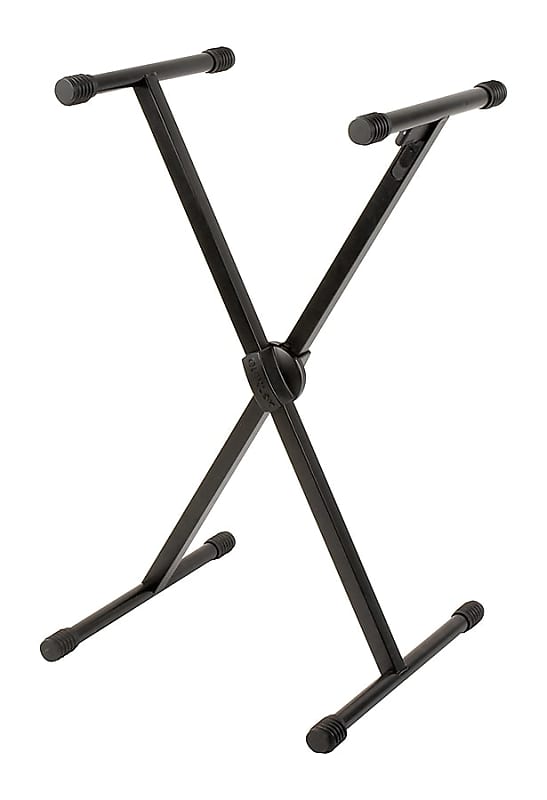 Quik Lok T-500 X-Style Keyboard Stand Stand W/Trigger lock Open & Close image 1