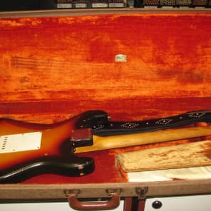 RARE Fender 1962 LEFT HANDED Stratocaster Guitar Original w/ OHSC WorldShip image 7