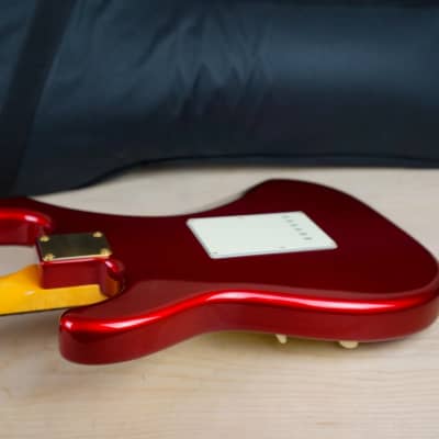 Fender Traditional '60s Stratocaster w/ Gold Hardware MIJ 2017 Candy Apple Red w/ Bag image 18