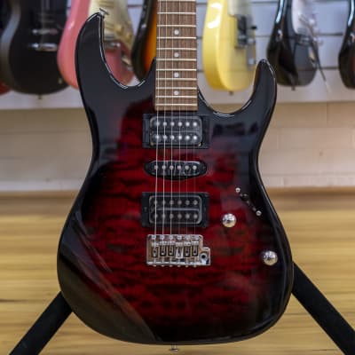 Ibanez RX70QA Electric Guitar (Transparent Red Burst) for sale