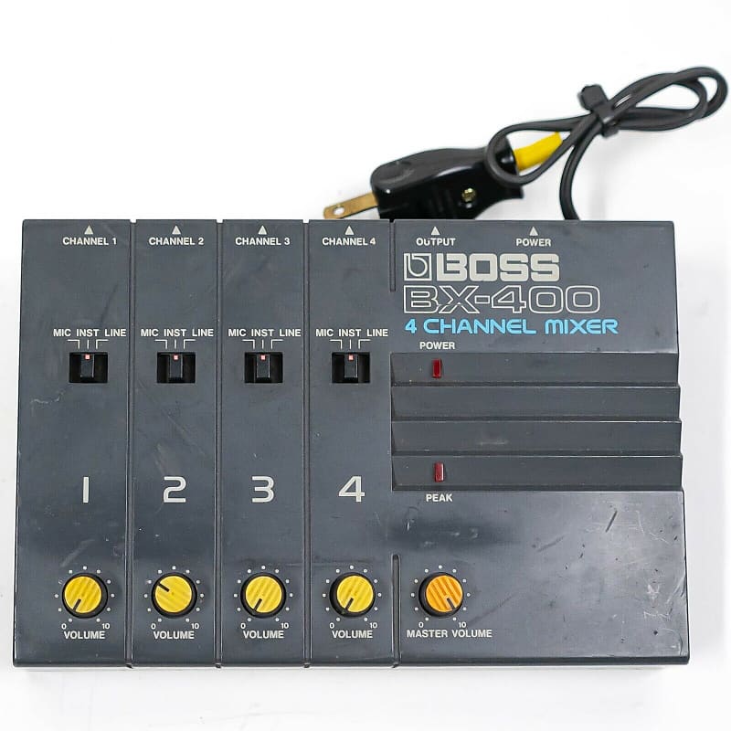 Boss BX-400 4 Channel Mono Analog Mixer | Reverb Canada