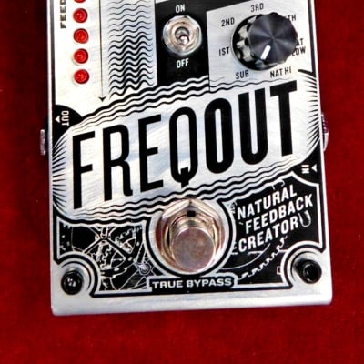 DigiTech FreqOut Natural Feedback Creation Pedal! Original Box! VERY NICE!!! image 2