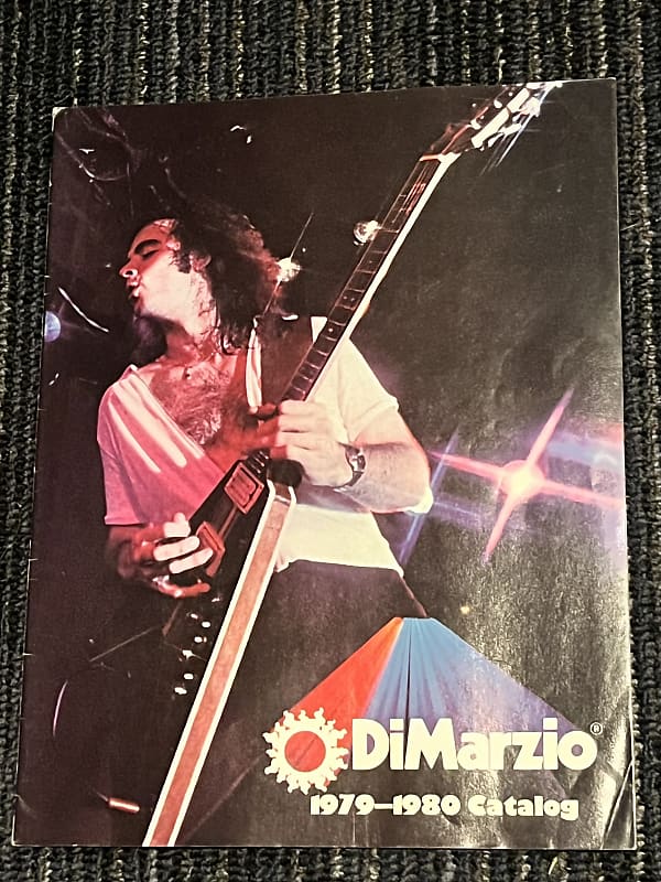 DiMarzio Catalog 1980 Paper Reverb