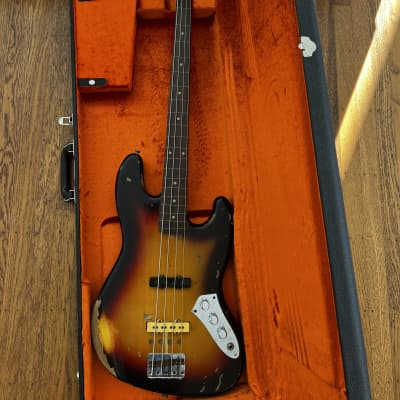Fender Custom Shop Jaco Pastorius Tribute Jazz Bass Relic (with mods!) for sale