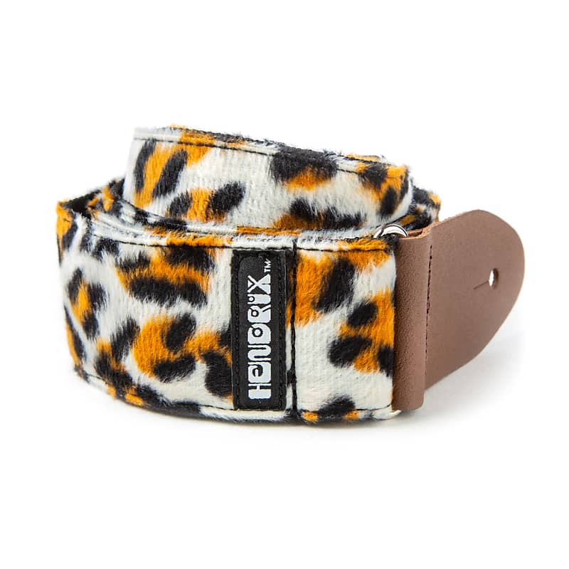 Dunlop Jimi Hendrix JH13 Maui Leopard Guitar Strap | Reverb