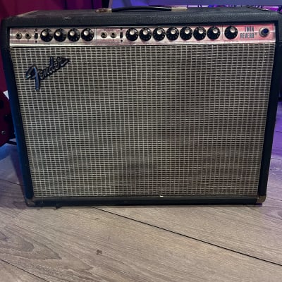 Fender Twin Reverb 2-Channel 100-Watt 2x12" Guitar Combo 1972 - 1976 - Silverface image 1