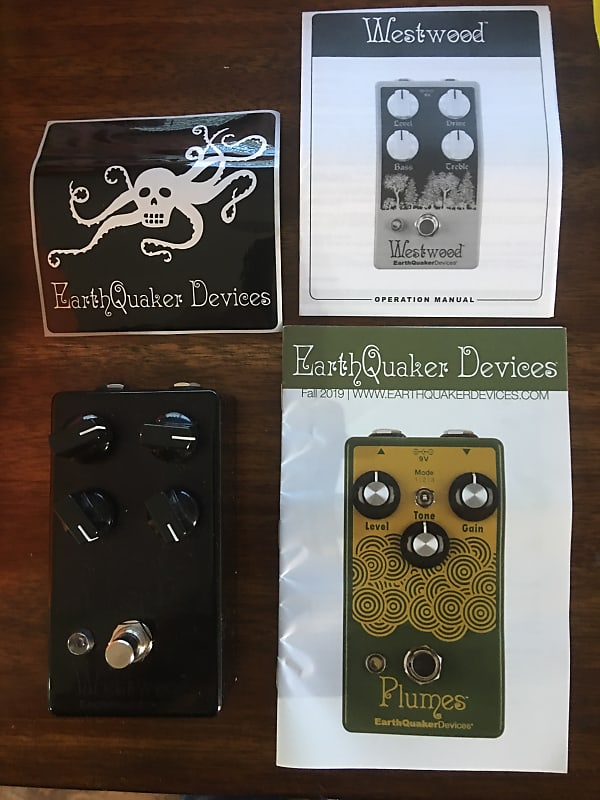 EarthQuaker Devices Westwood Limited Blackout Black | Reverb EarthQuaker Devices Westwood Limited Blackout Black | Reverb